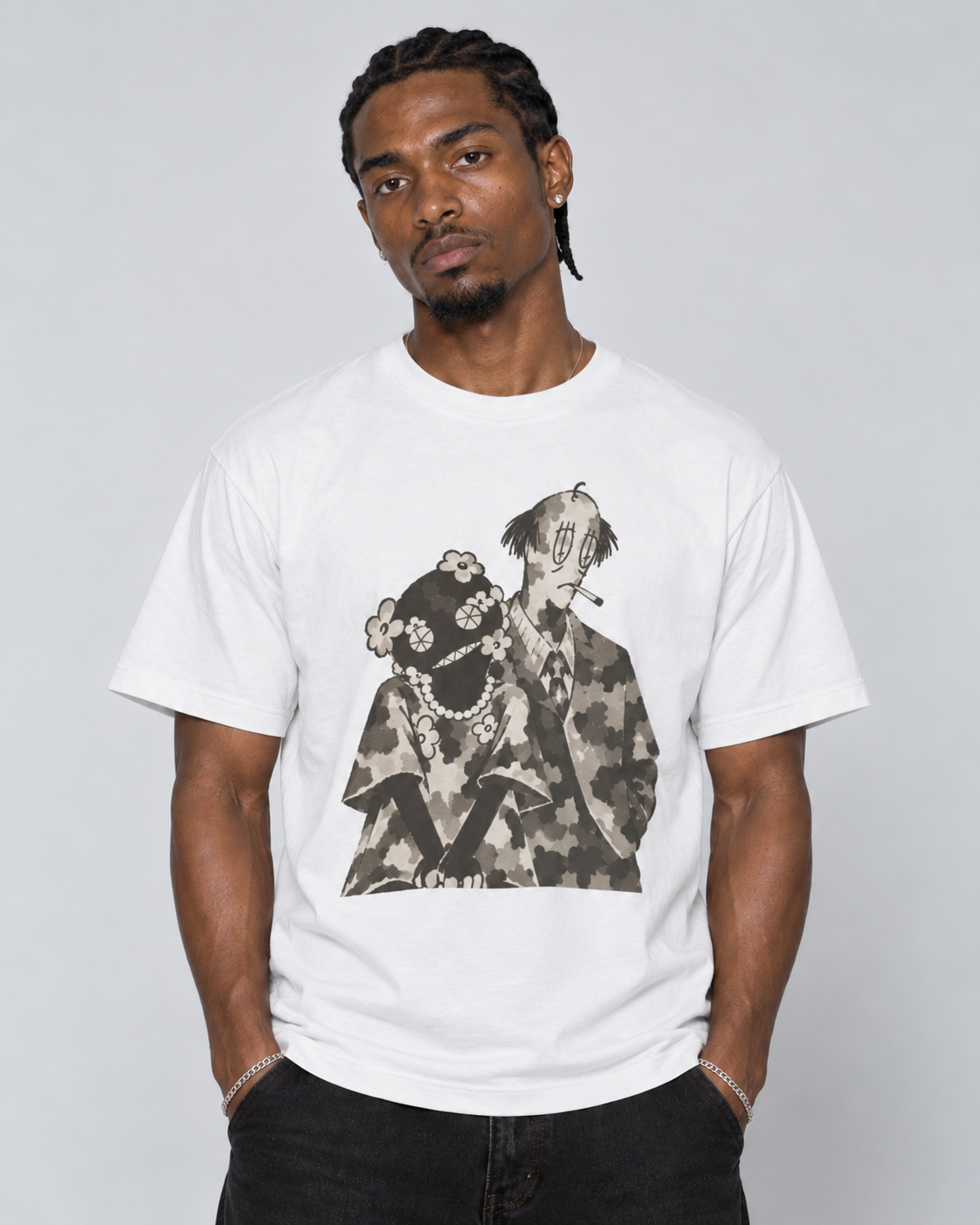 DAiSY x UNCLE Duo Camo T-Shirt