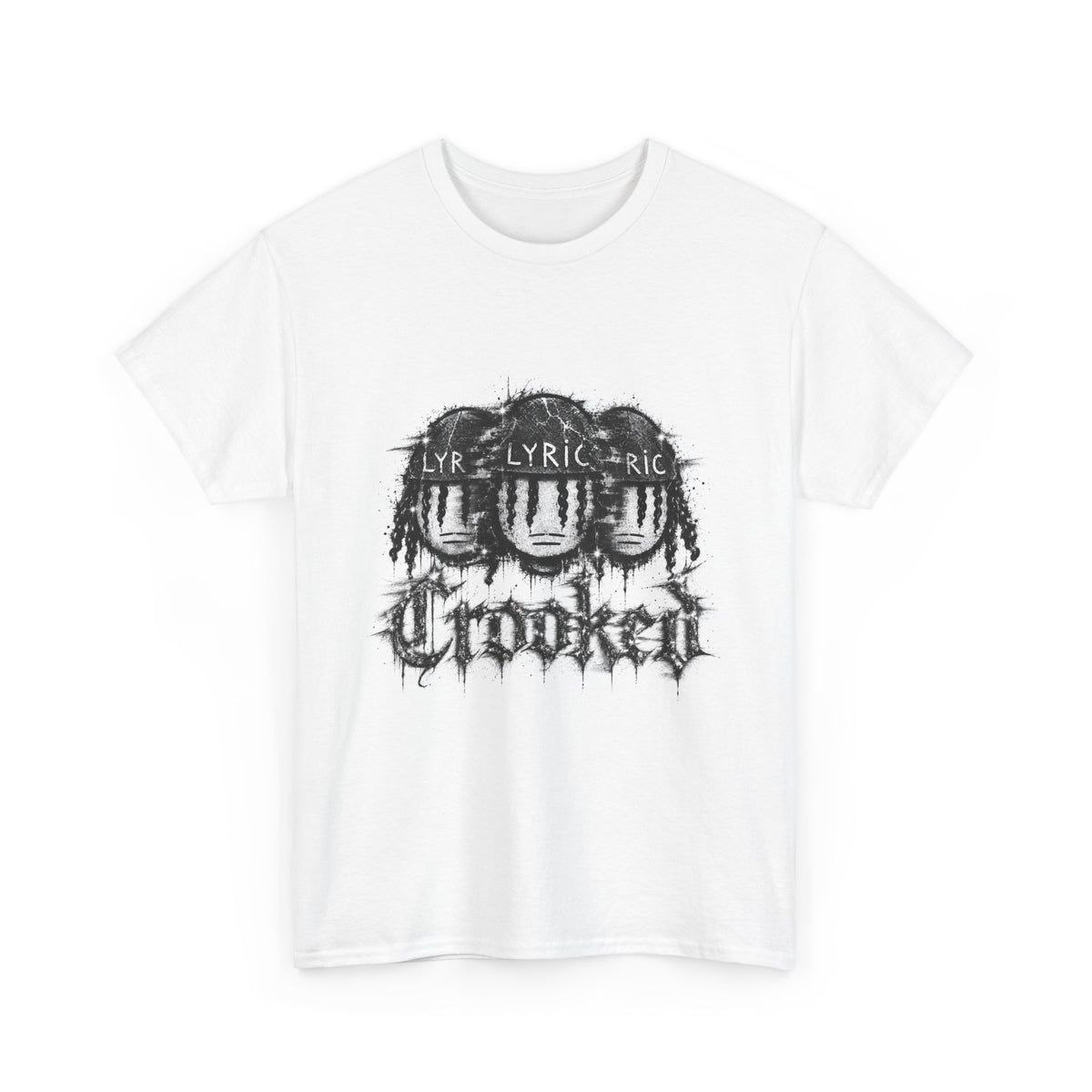 CROOKED JiT Grafik-T-Shirt