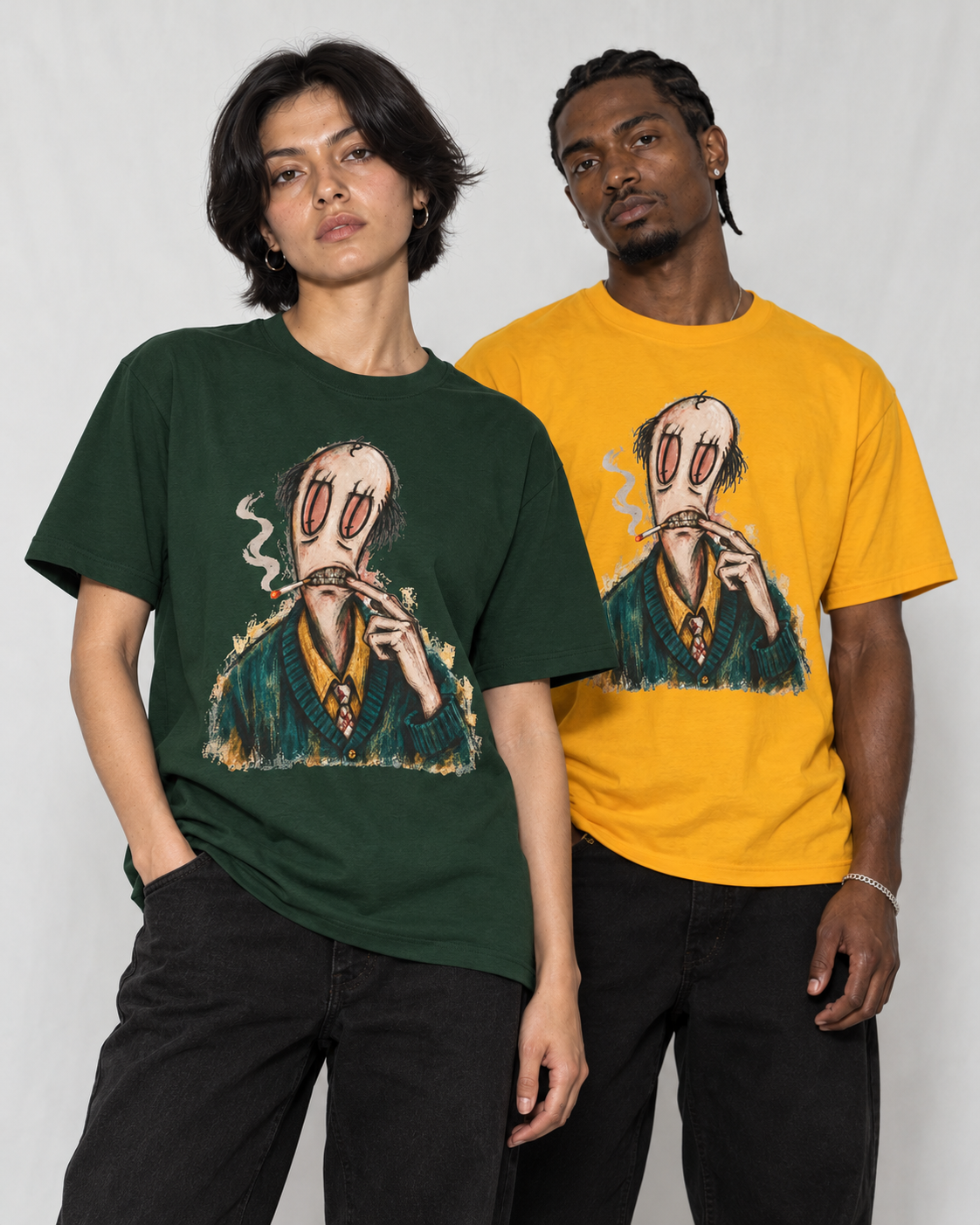 CROOKED UNCLE Graphic T-Shirt