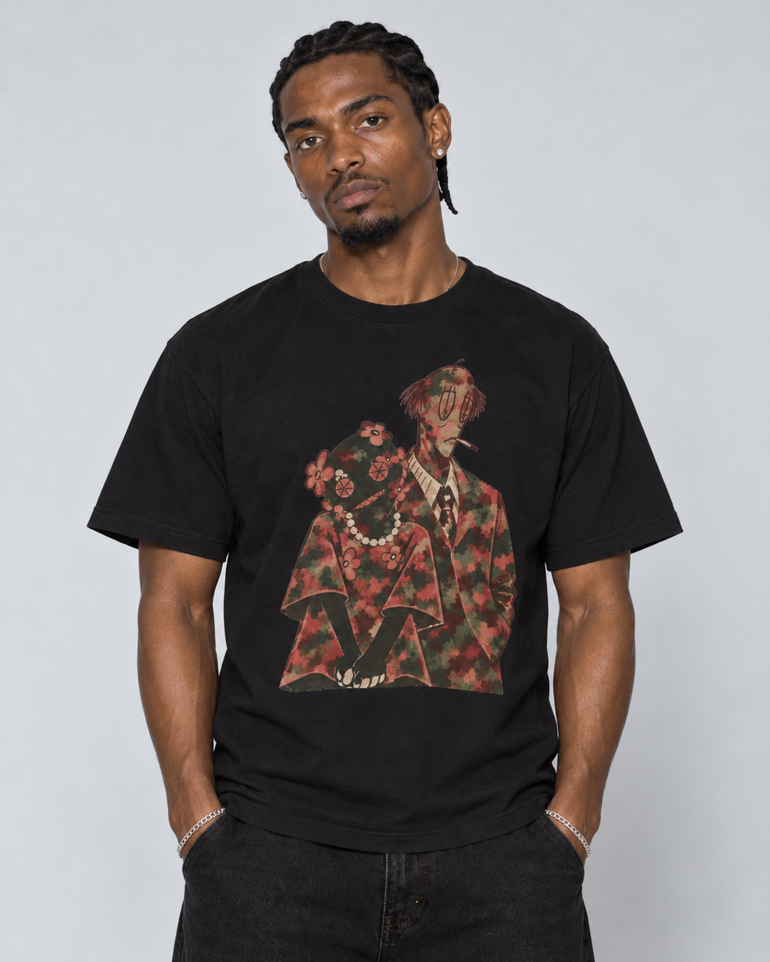 DAiSY x UNCLE Duo Camo T-Shirt