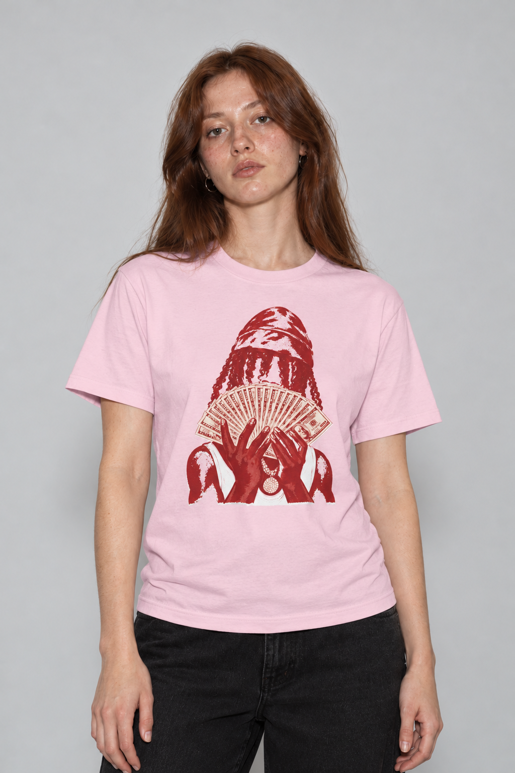 MONEYSPREAD JiT Grafik-T-Shirt